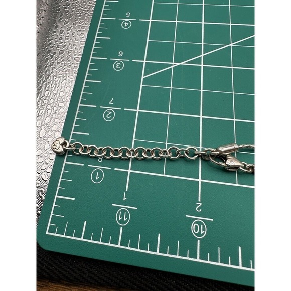 Brighton Fortino Petite Pendant Reversible Topaz / Crystal Necklace - Picture 8 of 8